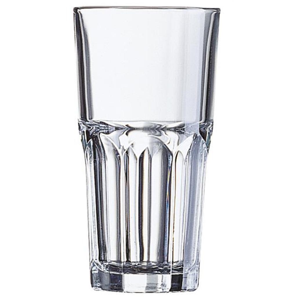 Set of Tempered Glass Drinking Glasses 350ml 6 pcs
