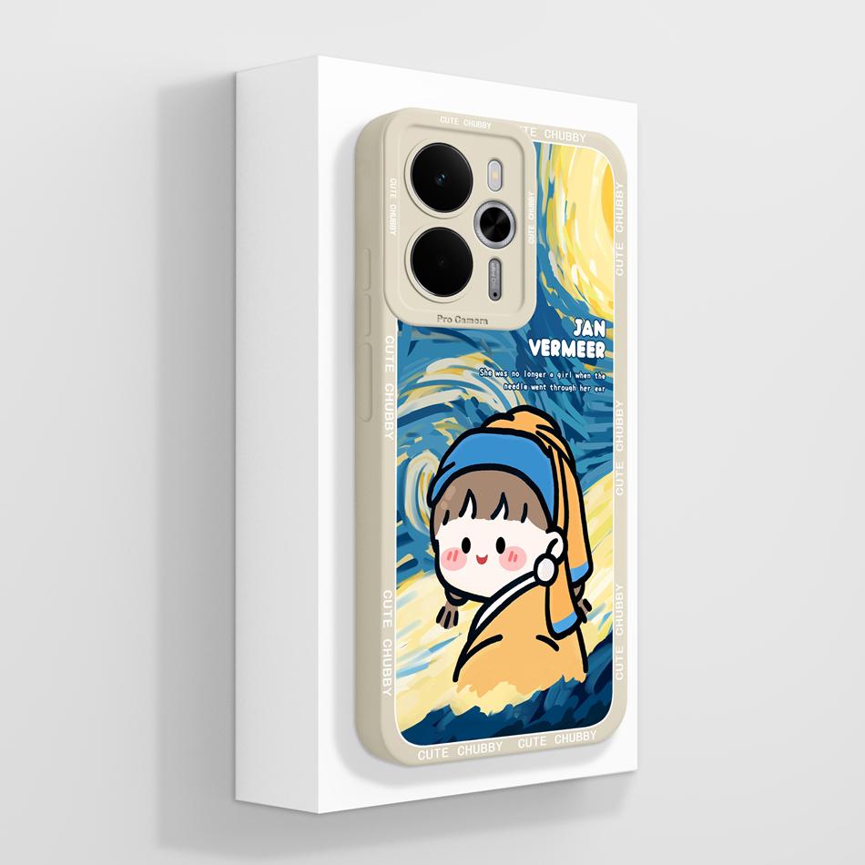 Für Realme 14 Pro Plus 14T 14X Hülle Niedlicher Panda Weiches Flüssigsilikon Vollschutz Handygehäuse Für Realme14 Rückabdeckung Funda