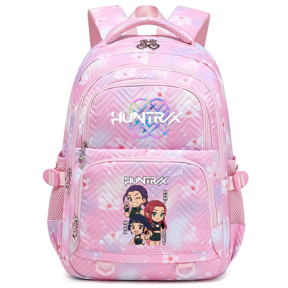 Anime K-Pop Printed Backpack Student Teenager Bookbag for Boy Girl Schoolbag Kid Gift Women Large Capacity Travel Bag Mochila Escolar Rucksack