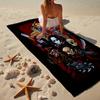 Horror Movie Characters Beach Towel, Super Soft Microfiber, Gift for Her/Him, Birthday, for Pool, Beach, Travel, Home Decor Fan gifts