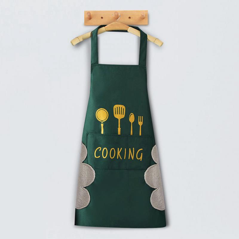 Super Waterproof & Oil-proof Kitchen Apron for Men & Women – Stylish Waist Apron