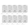 10pcs Reusable Electrode Pad Soft Self Adhesive Therapy Electrode Patch Replacement Accessory 2mm