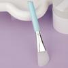 Slant Tail Rod Soft Head Silicone Mask Brush Hydrotherapy Application Mud Film Face Application Silicone Beauty Salon Film Adjustment Brush
