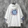 Felpa da Uomo Ricamata in Stile Cinese - Moda Etnica Autunno/Inverno Felpa Larga Trendy