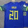 Retro Classic Football Jersey Short Sleeve Loose Sports Top Unisex Women