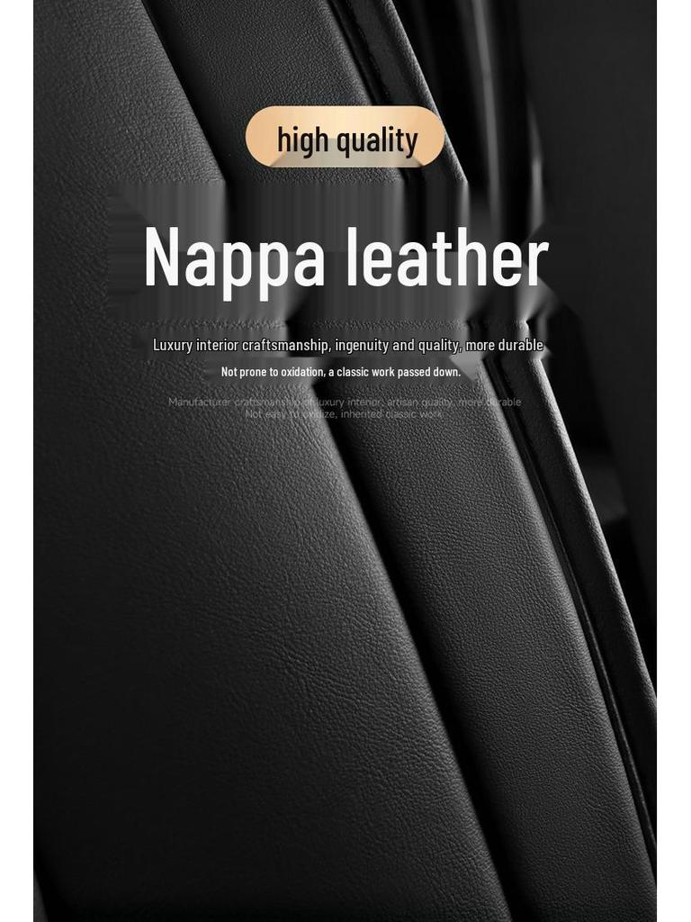 All-Season Leather Car Seat Cushions for Wuling Yangguang Two-Seater