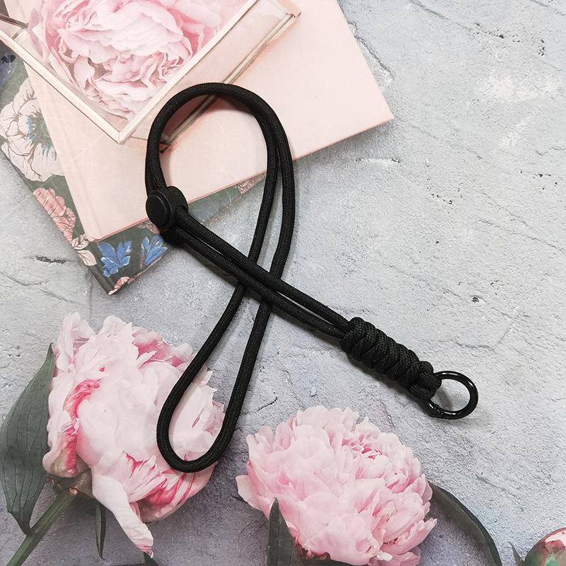 

Креативный тканый шнурок для мобильного телефона и ID-карты - 46 см держатель для ключей