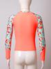 Girls' Swimsuit Long Sleeve UPF50+ Rash Guard Top Swimming Shirt Swimwear
