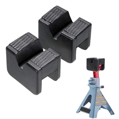 Cuscinetto in gomma per cric per auto, cavalletto di sollevamento scanalato per auto, cuscinetti in gomma, strumenti di riparazione universali, adattatore di protezione del telaio, strumenti di sollevamento