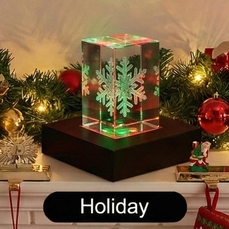 Jewelry Display and Home Atmospheres LED Touch Control Crystals Lamp Base with Adjustable Light and Portable Designs