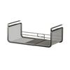Wall Mounted Pull Out Storage Rack Under Shelf Storage Wall Wardrobe Storage Hanging Net Basket Metal Net Large Capacity