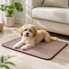 Latex Backed Dog Pad with Warm Season Comfort, Soft Indoor Layer Finish, Stable 55 x 70 cm Summer Size for Homes