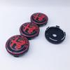 FPEV2 10Pcs 60mm 060 T30 Wheel Center Cap Badge Rim Hub Cover Black Logo Car Accessories for Alfa Romeo GTAM Mito 147 156 159 166