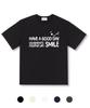 UNION GARMENTS Smile Wink Oversized Short Sleeve T-Shirt 5 Colors