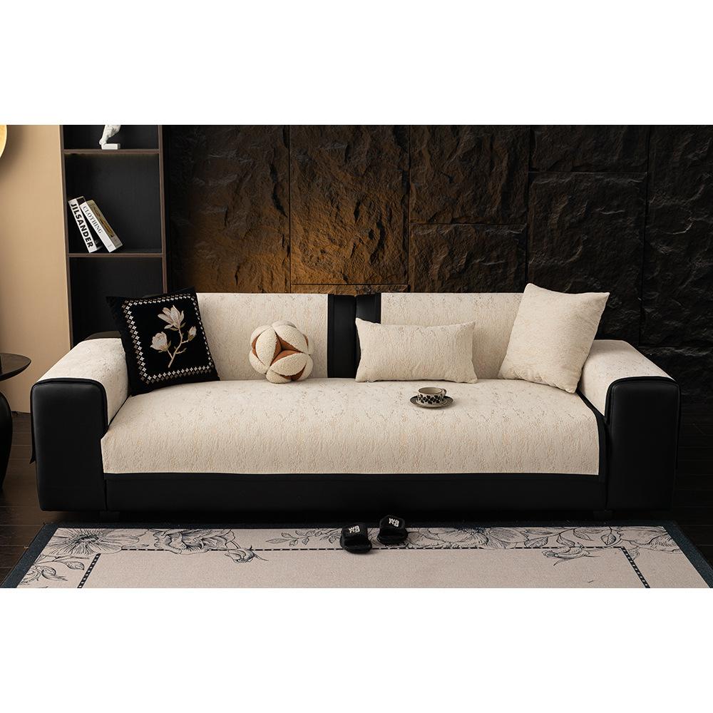 Light Luxury High-End Sofa Cushion  New Four-Season Universal Simple Modern Non-Slip Sofa Cover Cover Cloth Towel