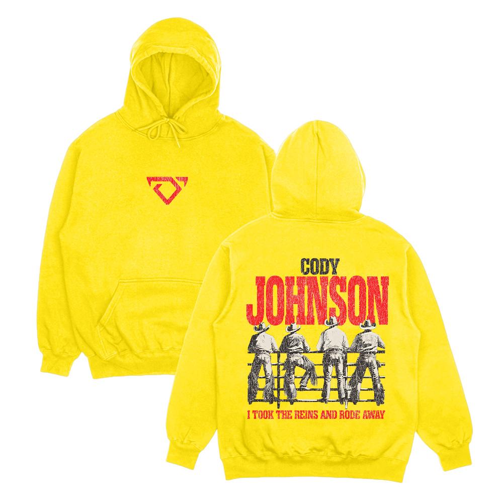 Cowboy Hoodie Cody Johnson Retro Grafik Kleidung Herren Damen Herbst Winter Langarm Sweatshirts Klassische Streetwear