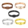 Eco-Friendly Alloy Freemason Magnetic Therapy Bracelet - Double Row Design