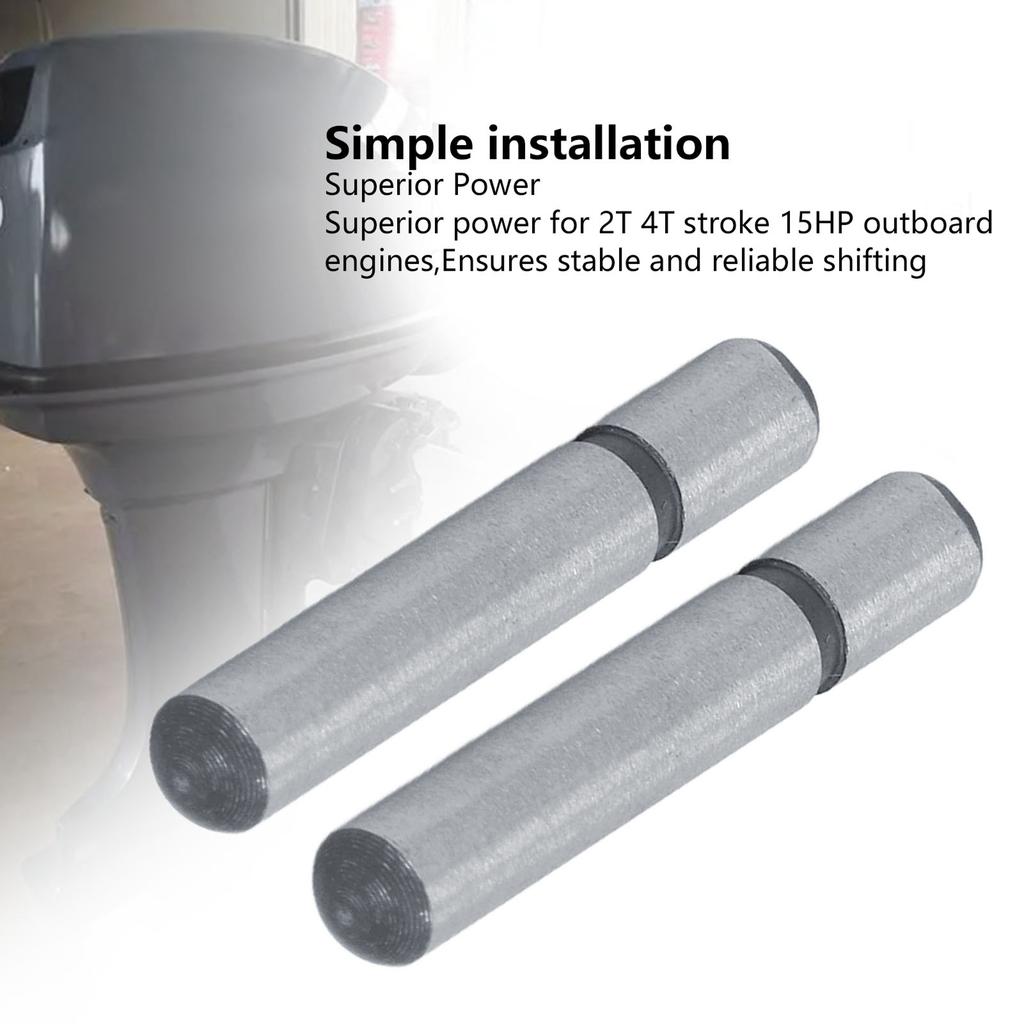 2 Stück Bootsmotor Schaltgestänge 650 45635 00 Propellerwelle für 2T 4T Takt 15PS Außenbordmotor
