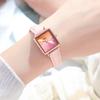 Retro Green Rectangular Square Plate Simple Temperament Women'S Watch Belt Fashion Women'S Watch