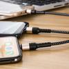 3 In 1 Micro USB Type-C 3/5A Phone Fast Charging Cable Cord