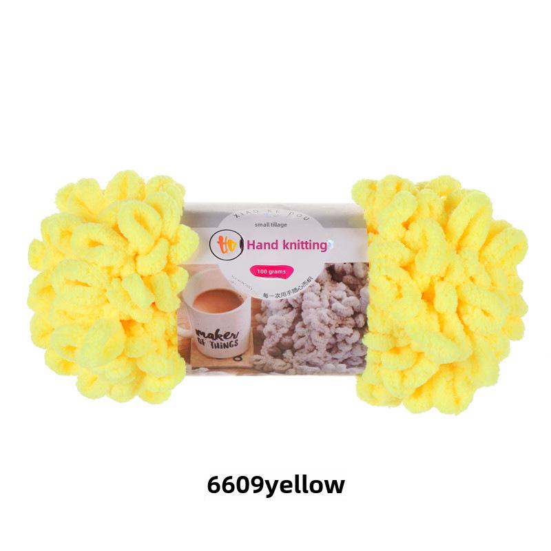 Cozy DIY Knitted Yarn: Medium Thick for Home Decor