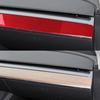 Red Carbon Fiber Front Dashboard Panel Decoration Trim For Tesla Model 3 Y 17-22