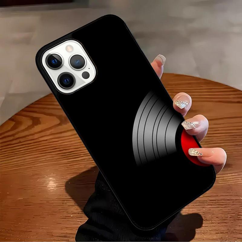 Vinyl DJ Record Art Phone Case For iPhone 17 Air 16 15 14 13 12 11 Pro Max Max Plus Bumper Case Cover