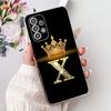 For Samsung Galaxy A23 A33 A53 A73 5G Case New Crown Letters Cover Soft Silicone Case For Samsung A23 A 33 73 Galaxy A53 5G Bags