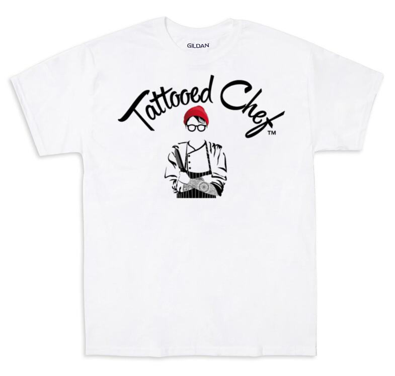 Футболка с принтом Tattooed Chef meals Унисекс XXXXL