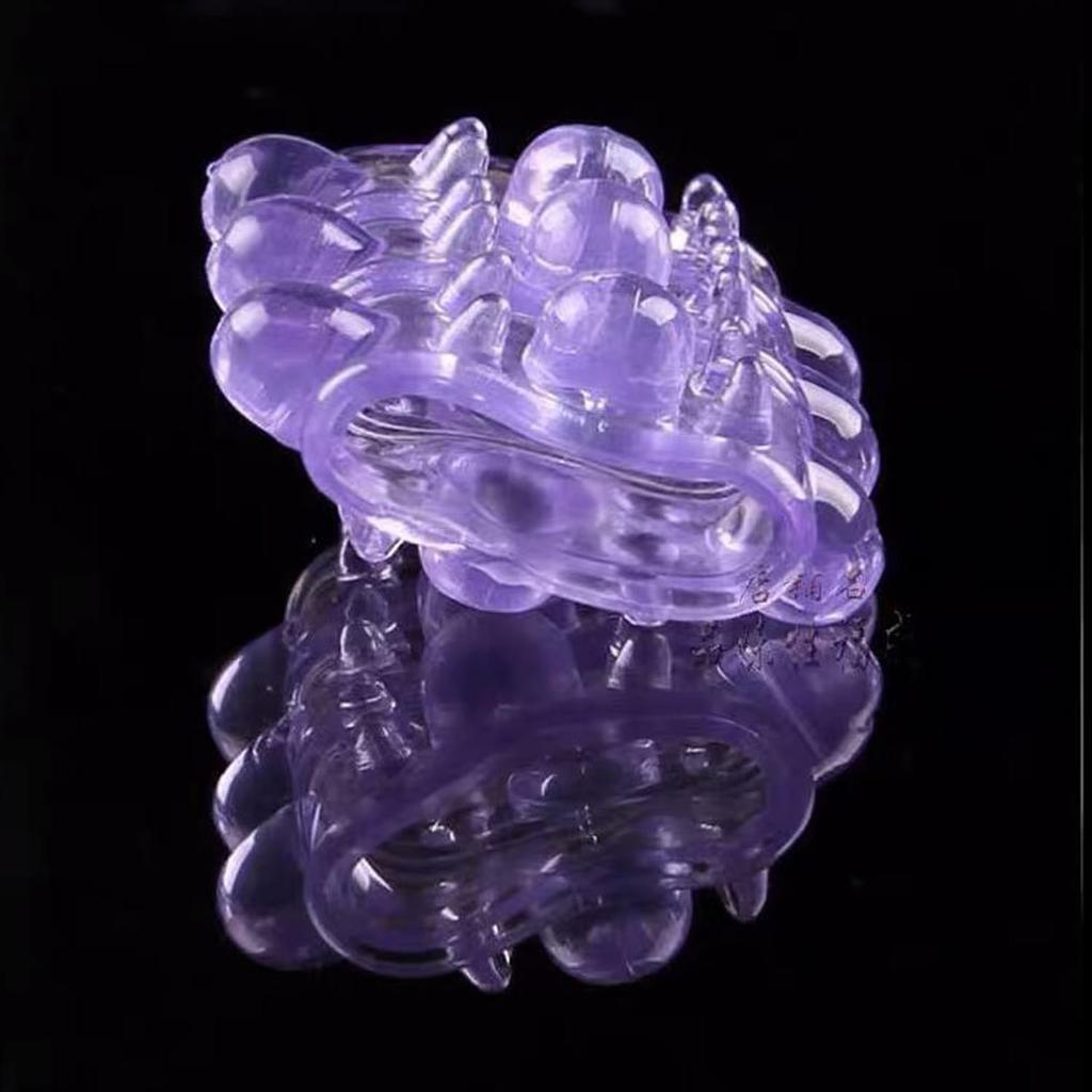 SET 5 bucăți inel pentru penis, prezervative din silicon moale, mânecă extensibilă pentru penis, mărire a penisului, ejaculare, Jucării sexuale erotice pentru bărbați