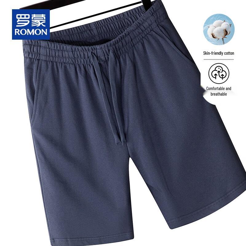 

ROMON Мужские летние вязаные повседневные шорты M