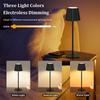 Touch Sensor Light LED Table Lamp Cordless Desk Light Rechargeable 3Color Bedside Creative Ambient Light Bar Outdoor Decor Light