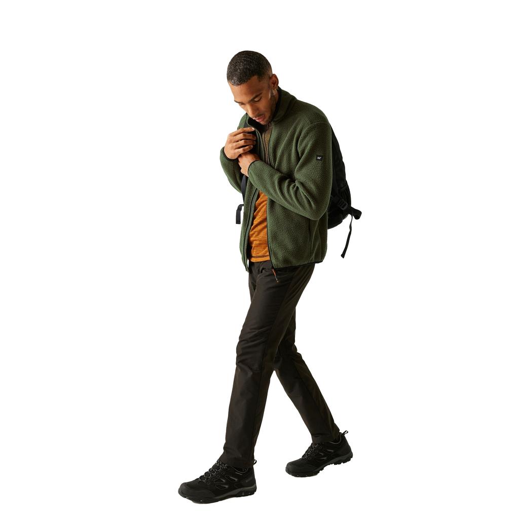 Regatta Męska bluza polarowa Elnut z zamkiem na całej długości