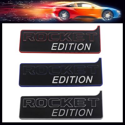 3D Premium ROCKET EDITION Letters for G W463 W464 G500 G63 G350 Car Engine Hood Fender Trunk Tail Rear Decal Emblem Badge Sticker