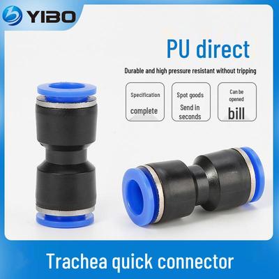 Raccord Droit Pneumatique Rapide à Encliqueter PU4-16mm