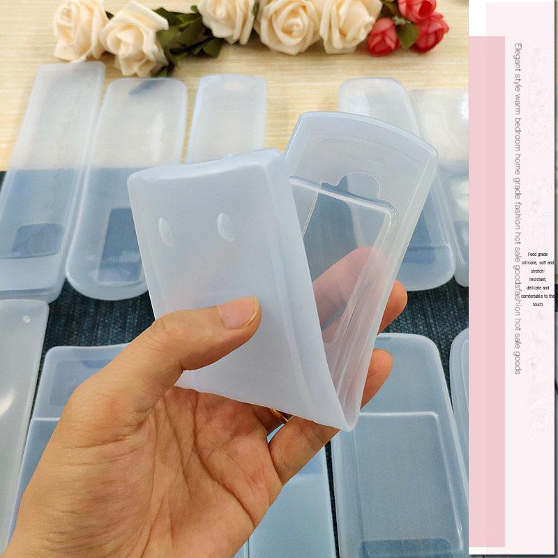 Funda protectora de silicona transparente para control remoto, antipolvo y anticaídas, para aire acondicionado, TV y decodificador