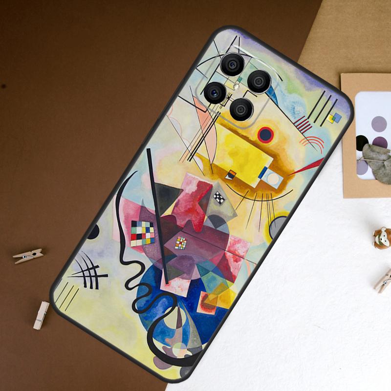 Wassily Kandinsky Abstract Artistic Case For Honor 200 Pro 400 50 70 90 X9a X9b X9c X9d X8b X8c Win Magic 7 Lite 5 6 8 Pro Cover