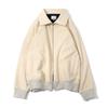 Horlisun Willow Collar Zip Up Jacket Cream