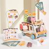 Wooden Ice Cream Cart: Educational Role-Playing Toy for Children