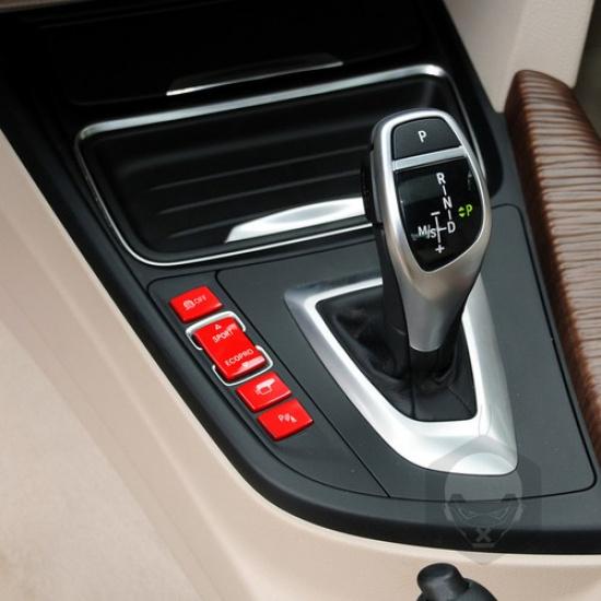 4X Gear Shift Button Trim Replace Cover For BMW F30 F20 220 320 325 328 330 335