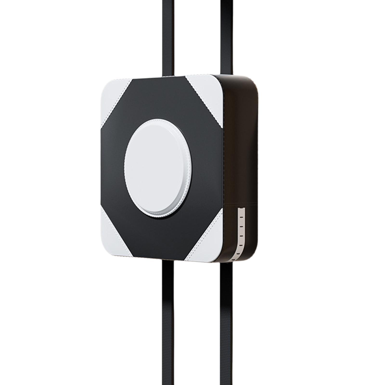 

Настенный боксерский коврик с высокой эластичностью для боксерских ударов, боксерский мат с фокусировкой на мишень, настенный коврик для бокса, фитнес-оборудование для бокса L белый/чёрный