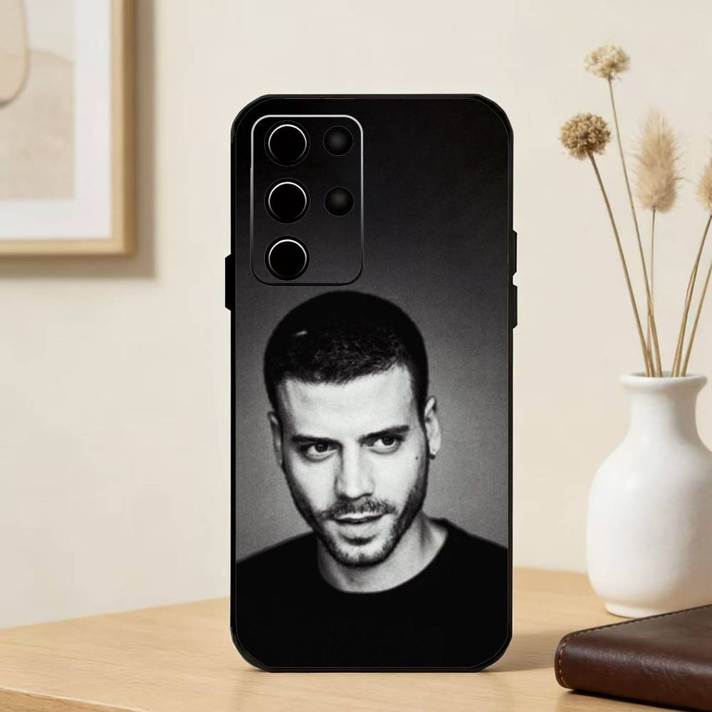 Francois-es Arnaud Phone Case For Samsung S25,24,23,22,30,21,10,9,Ultra,Plus,FE 5G Black Soft Case