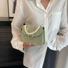 PU Handbags Pearl Clutch Bag New Shoulder Crossbody Bag  Women