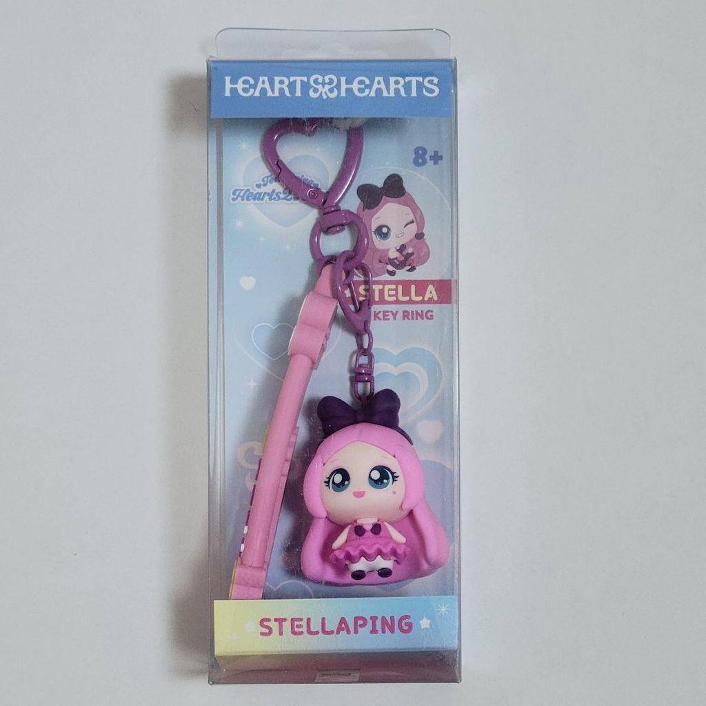 [USED] HEART2HEARTS Stella Tini Pin Figure Keyring Korea 3