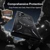 Armor Magsafe futrālis priekš Samsung Galaxy S24 Ultra S23 Plus S23 FE A15 A54 A14 statīva gredzens magnētiska gredzena turētāja aizsargstatīvi kickstand cove