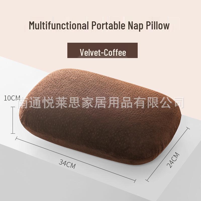 Portable Memory Foam Nap Pillow for Adults and Kids