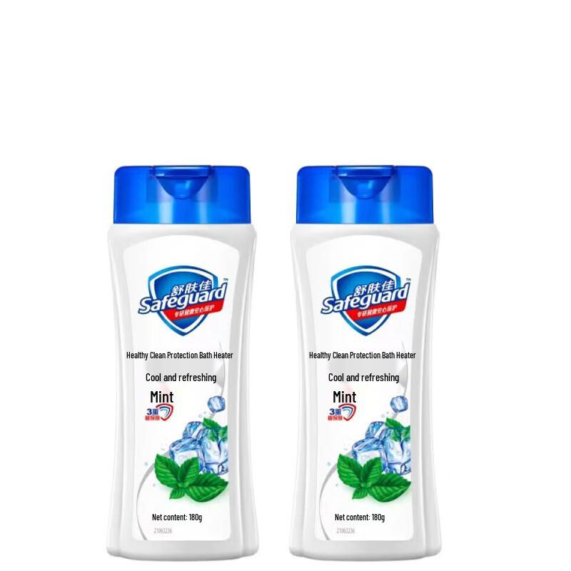 Safeguard Moisturizing Body Wash (Refreshing Mint) - 180g x 2 Pack