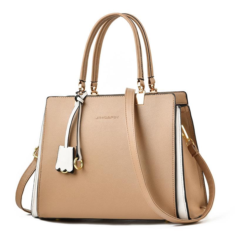 

Autumn and Winter New Handbag Fashionable Large Capacity Middle-aged Women s Bag Shoulder Crossbody Bag хаки
