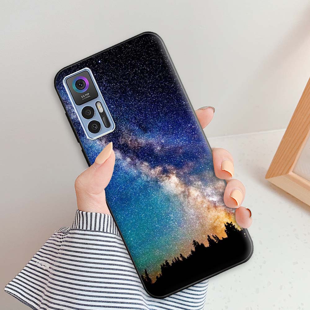 For TCL 30 Plus Case TCL 30 5G Luxury Silicone Back Cover Cases for TCL30 30Plus Shockproof Bumper Fundas TCL 30 5G Phone Bags