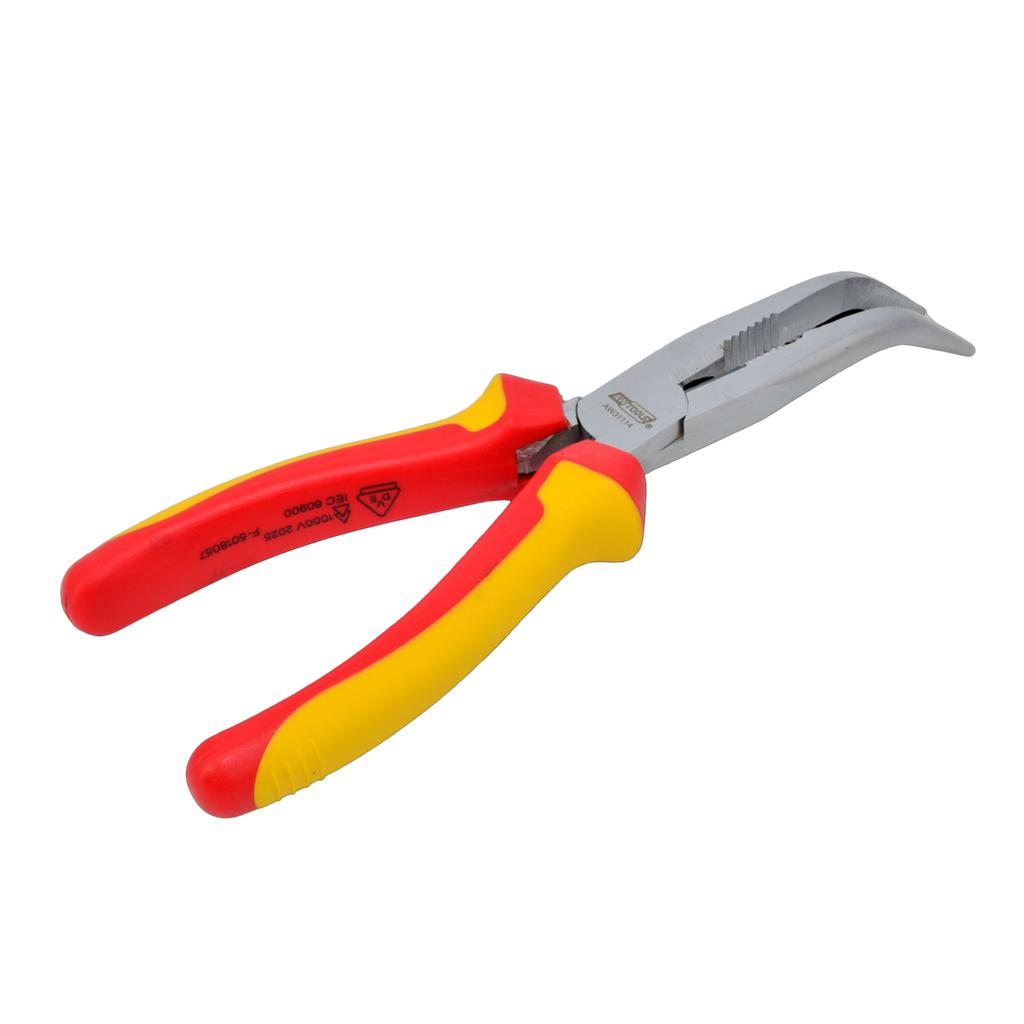 AW Tools Long Bent Nose Pliers